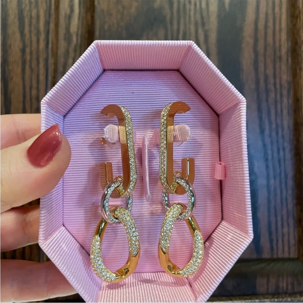 Swarovski Dextera Drop Crystal Earrings